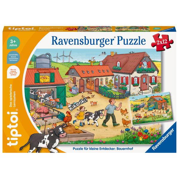 Ravensburger tiptoi® Puzzle für kleine Entdecker: Bauernhof
