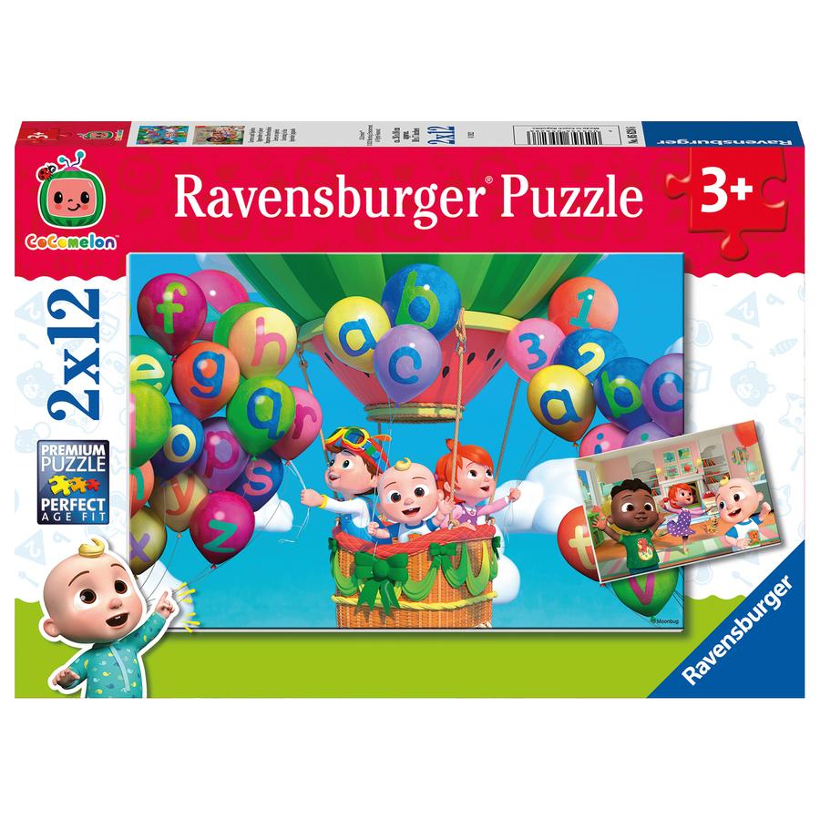 Ravensburger Puzzel 2x12 stukjes - Leren en Spelen