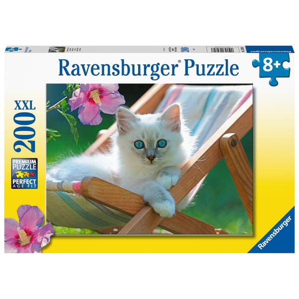 Ravensburger Puzzel XXL 100 stukjes - Wit katje