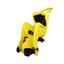 BELLELLI Cykelstol Mr Fox rack mount Yellow HI VIZ