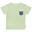 STACCATO  T-shirt donker mint gestreept