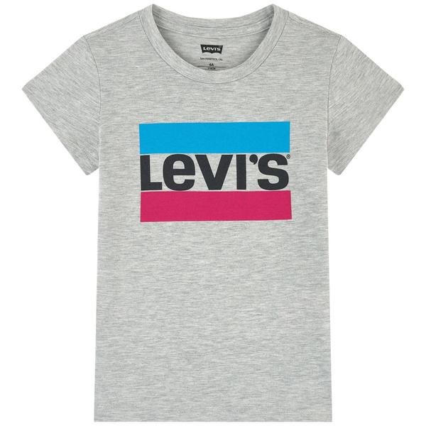 Levi's® Kids Girls T-Shirt ljusgrå