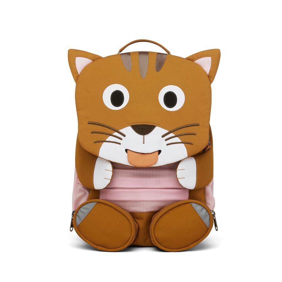 Affenzahn Great friends - dětský batoh: kočka, hnědý model 2022