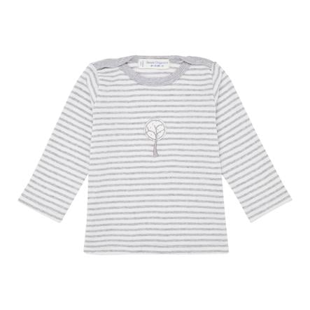 Sense Organics  Overhemd met lange mouwen, grijs stripes 
