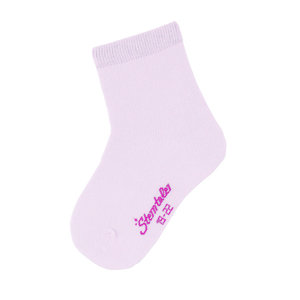 Sterntaler Chaussettes unies roses