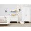 Bopita Babyzimmer Belle 3-teilig 60 x 120 cm weiß mit Wickelaufsatz