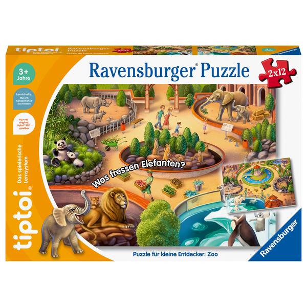 Ravensburger tiptoi® Puzzle für kleine Entdecker: Zoo
