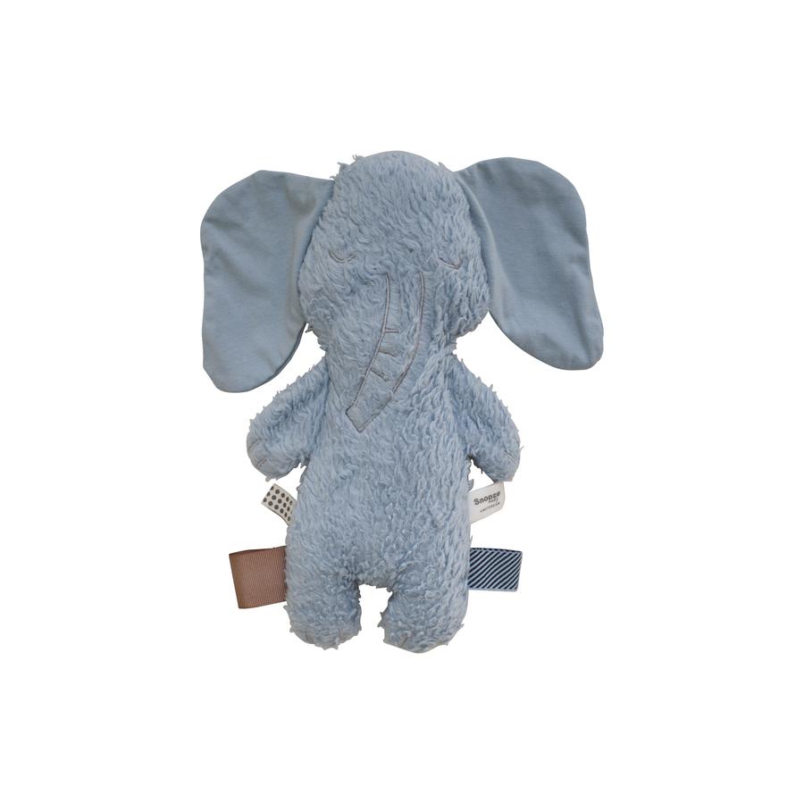 Snoozebaby ORGANIC Olly Elephant , Fresh Sininen