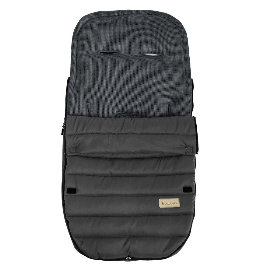 Altabebe Sommerkørepose i mesh til klapvogn mørkegrå