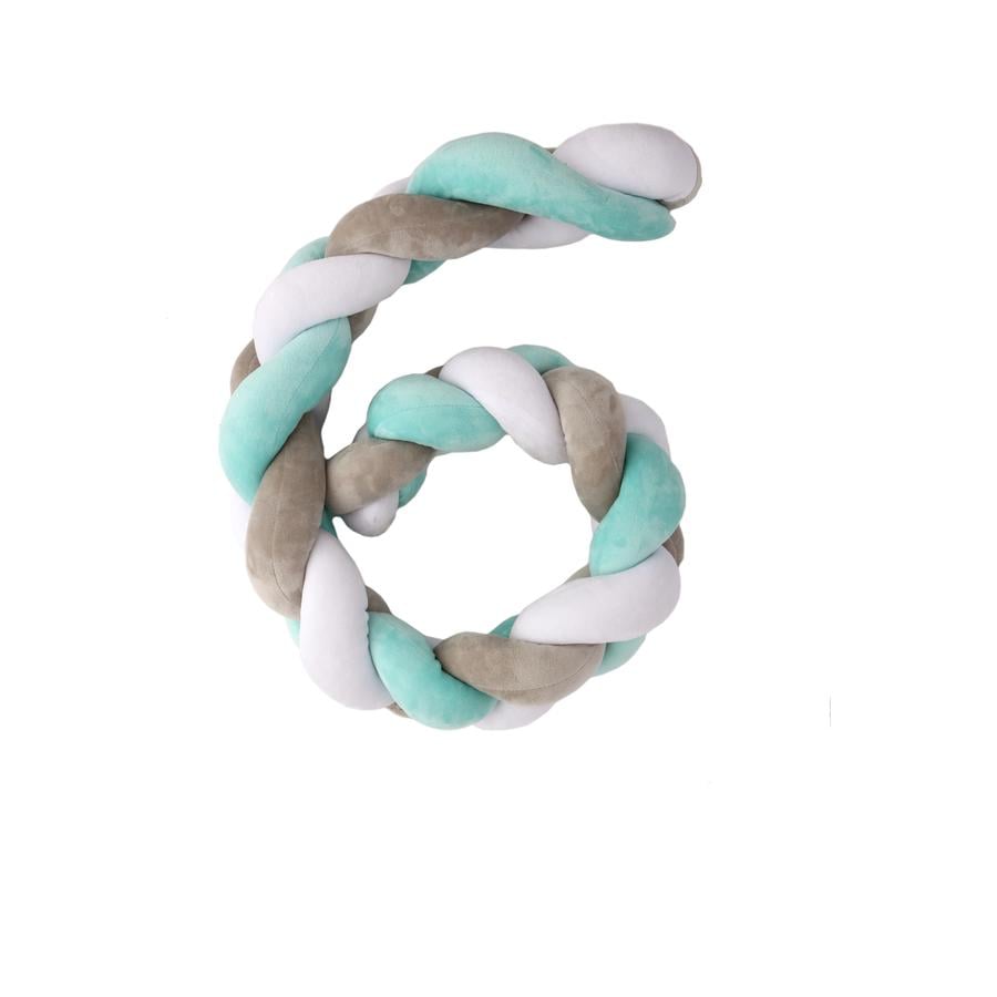 Plastimyr Ornamental Twist 120cm in grijs/turquoise/wit