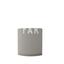 Design Letters Porzellanbecher Favourite Cups mit Lasergravur cool gray



