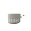 Design Letters Becher mit Henkle Favourite cool gray


