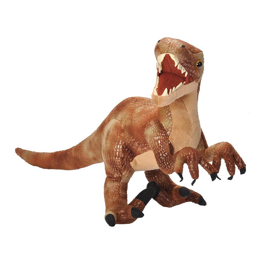 Wild Republic Cuddly Toy Dinosaur II Velociraptor 44 cm