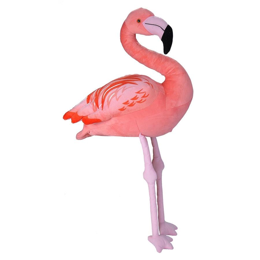 Wild Republic Peluche Cuddle kins Jumbo Flamingo 
