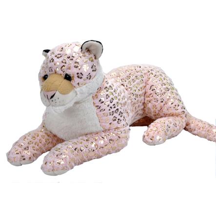 Wild Republic Mjukdjur Cuddle kins Jumbo snöleopard rosa
