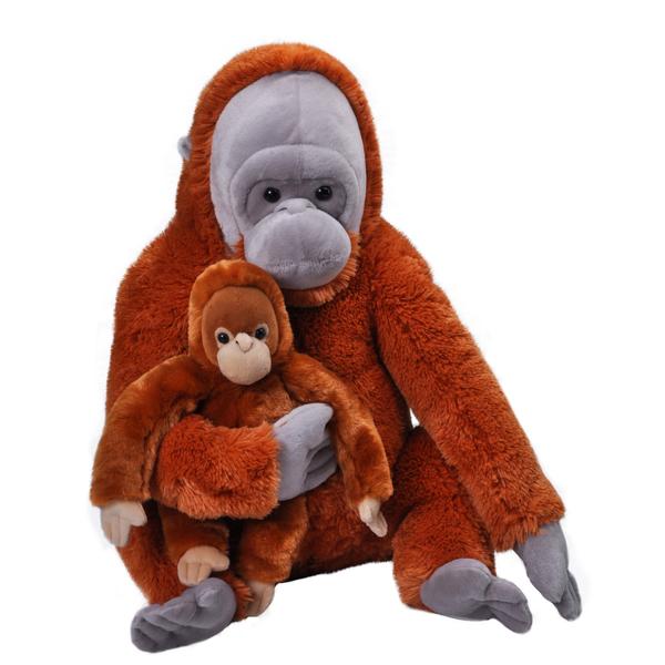 Wild Republic Kæledyr Mor og baby Jumbo Orangutang