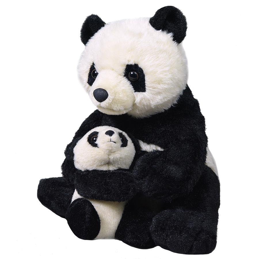 Wild Republic Kuscheltier Mom und Baby Panda


