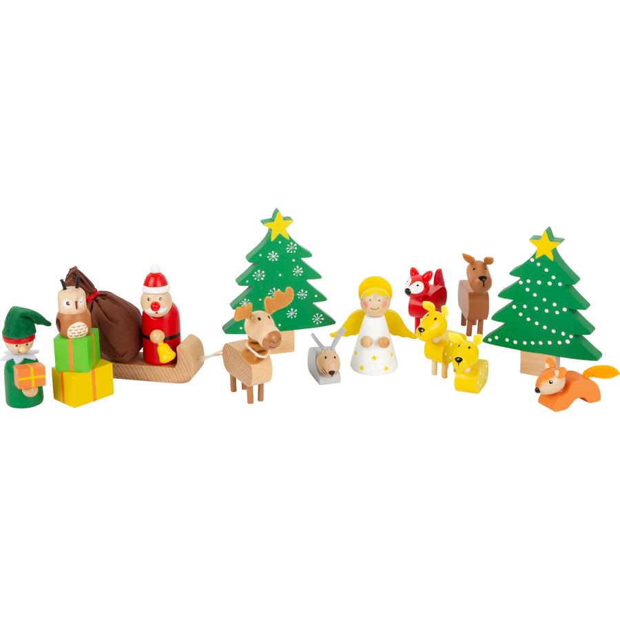  small foot  ® Set de juego Bosque Navidad de los Animales