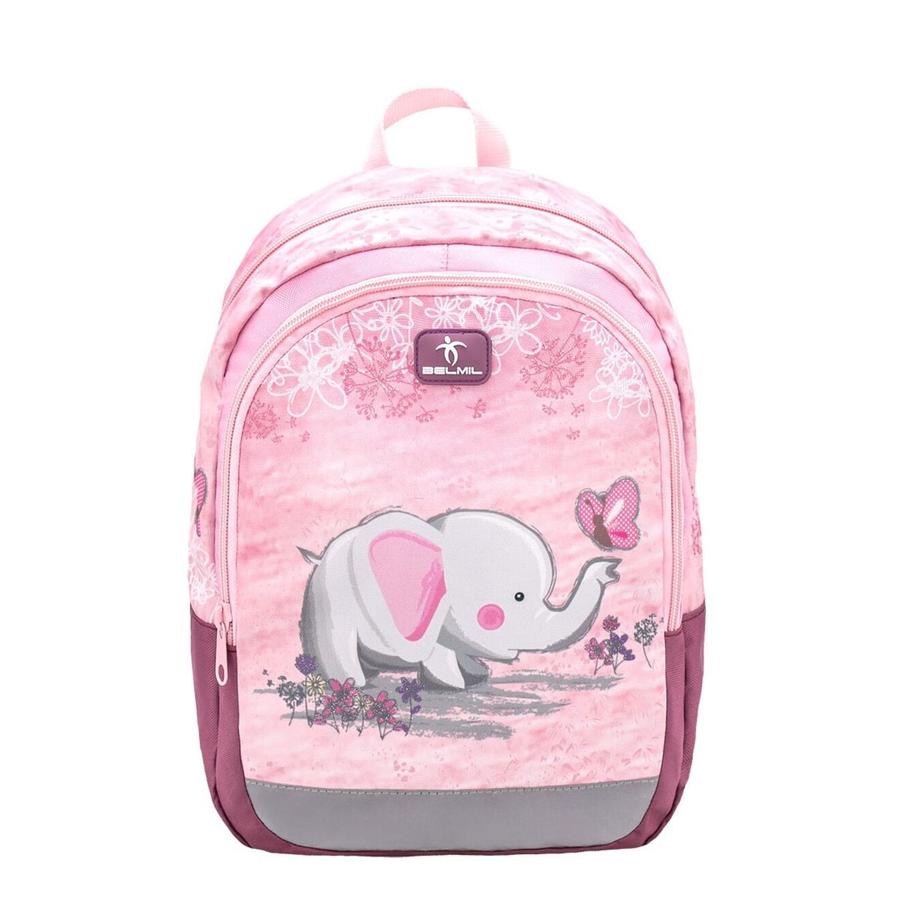 Belmil Kindergartenrucksack Kiddy Pink Elephant