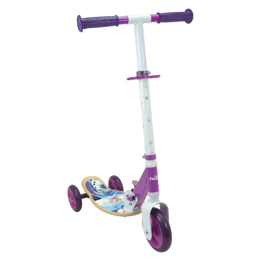 Smoby The Ice Queen Wooden Scoot er, 3 hjul