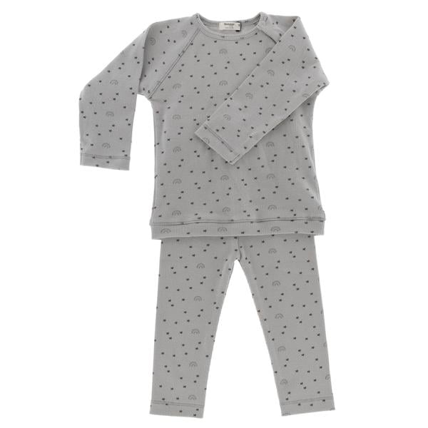 Snoozebaby Zestaw piżamowy Milky Rdzawo-tęczowy