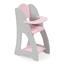Vysoká židle pro panenky BAYER CHIC 2000 - Puntos grey