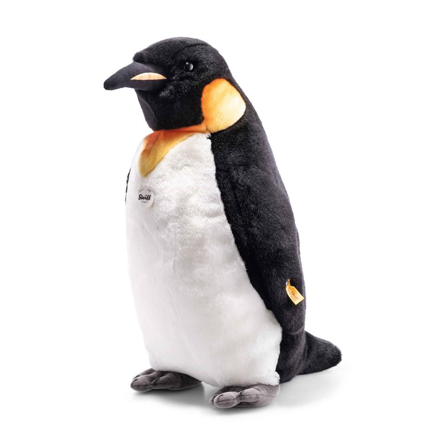 Steiff King Penguin Palle sort/hvid, 52 cm