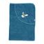Sterntaler Ręcznik kąpielowy Osiołek Emmi szaro-niebieski 100 x 100 cm 