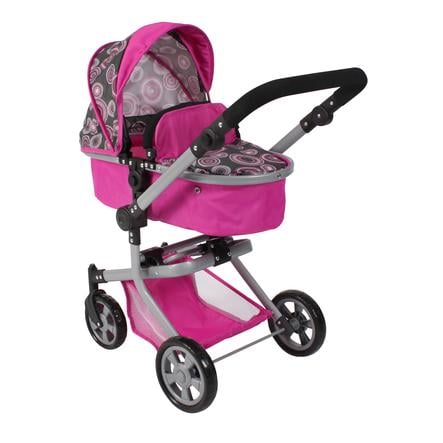 BAYER CHIC 2000 MIKA Hot Pink Combi Dockvagn Pearl 
