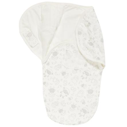 Alvi Couverture Emmaillotage Bebe Harmonie Moutons Beige Roseoubleu Fr