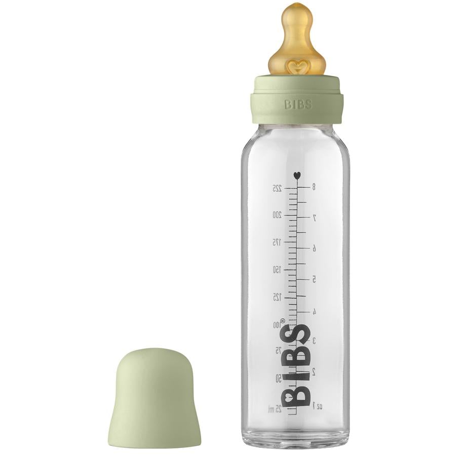 BIBS Babyflasche Complete Set 225 ml,  Sage