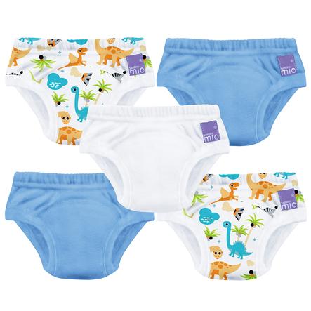 Pantalones de aprendizaje para el orinal de Bambino Mio, Dino mixto para niño, paquete de 