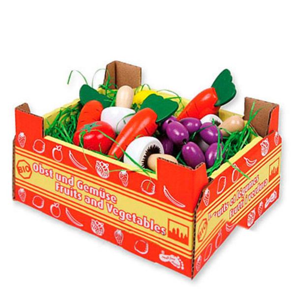 LEGLER kasse med grøntsager