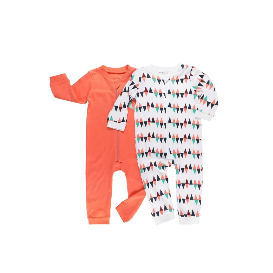 pink or blue 2-pack sleep overall 