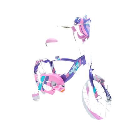 Huffy Vélo enfant Glimmer 16 pouces violet