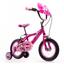 Huffy Vélo enfant Minnie 12 pouces rose