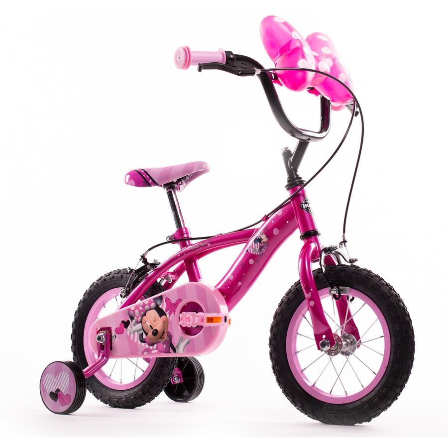 Huffy Pyörä Disney Minnie 12 tuumaa, vaaleanpunainen