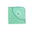 Sterntaler GOTS Badehåndklæde med hætte Kalla blå melange 80 x 80 cm