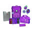 DerDieDas ® ErgoFlex EASY - Purple Puntos, 5 piezas.