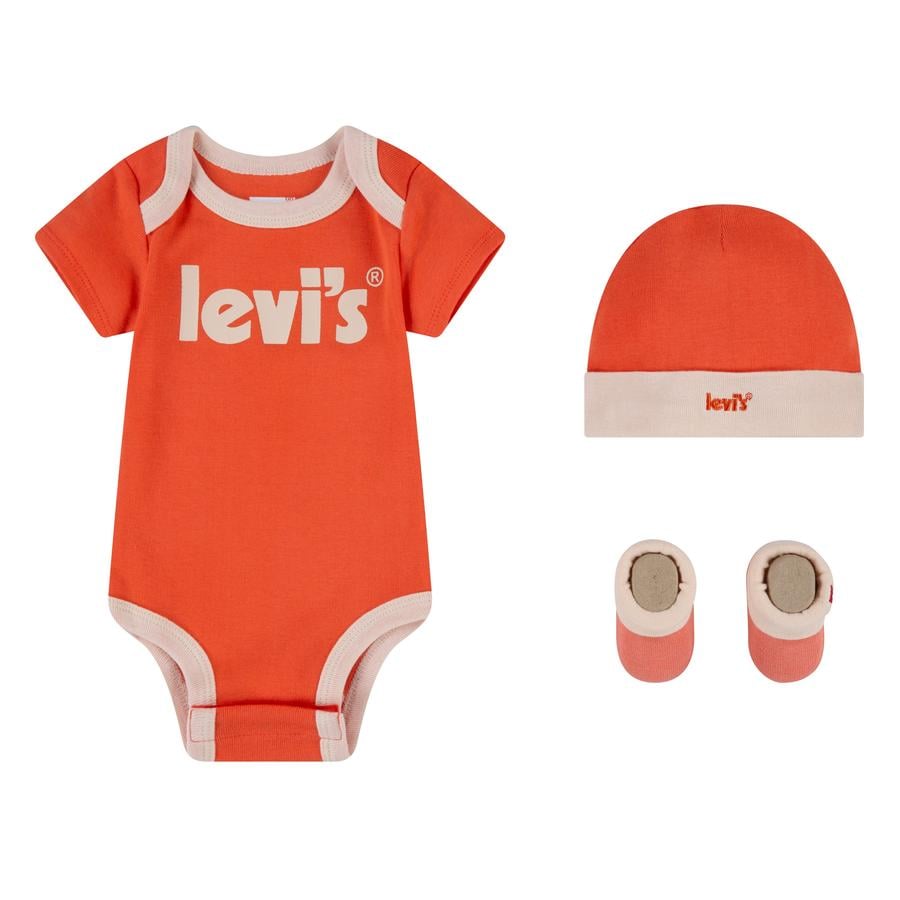 Levi's® Kids Set 3tlg. Hot Coral