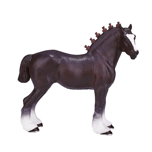 Mojo Figurine cheval Shire Horse noir Horses
