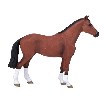 Mojo Figurine cheval hollandais à sang chaud brun Horses