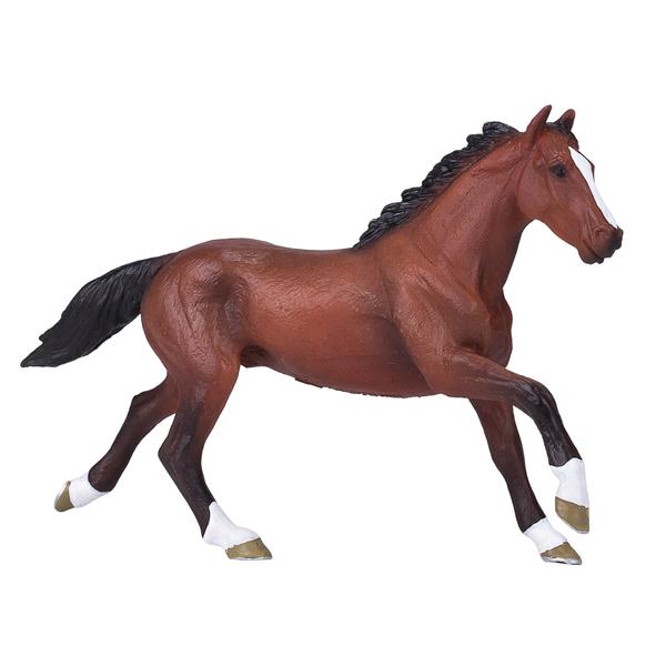 Mojo Figurine cheval pur-sang brun Horses
