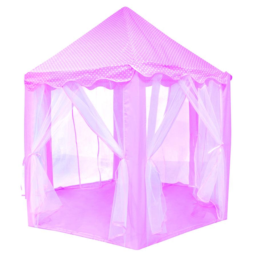Bino Zamek z namiotu do zabawy, różowy