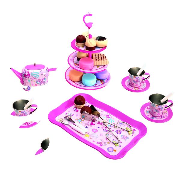 Bino Kinder-Tee-und Kuchenständer-Set 