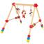 bieco Baby Holz-Gym mit Spielbogen, höhenverstellbar