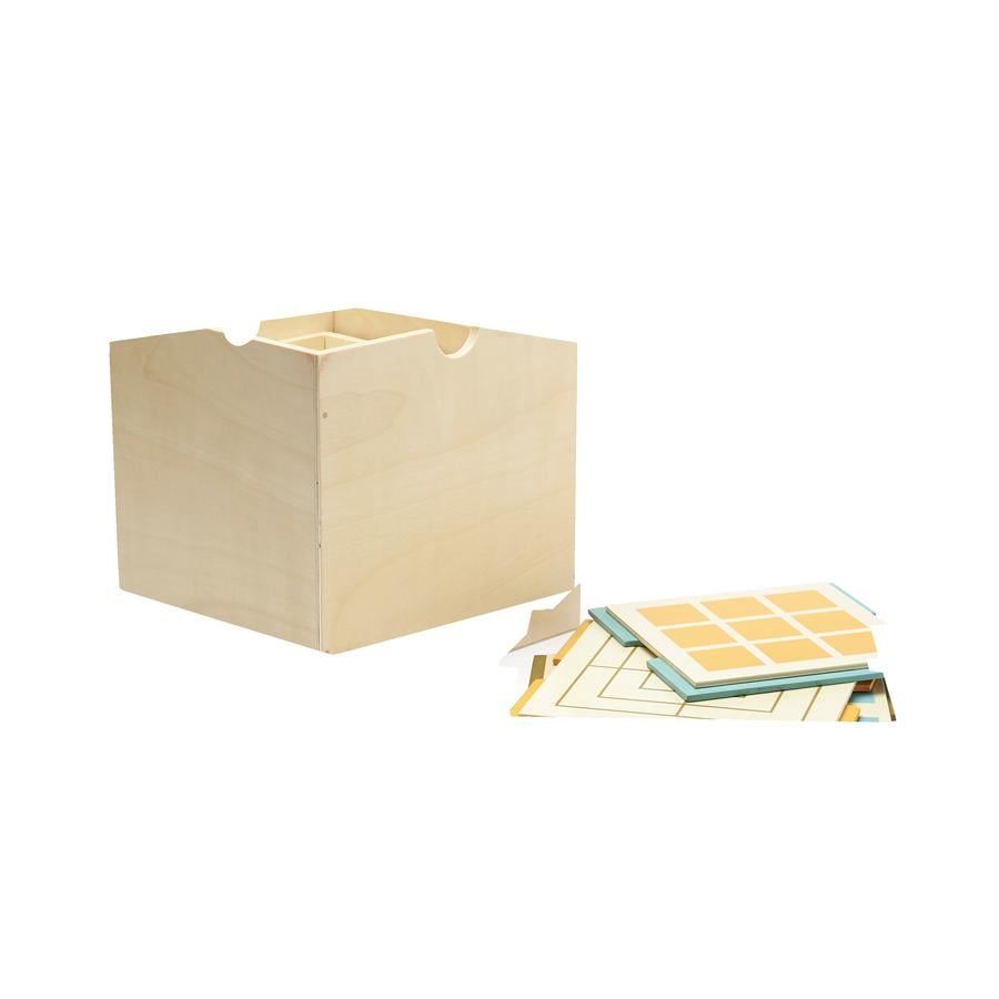 Kids Concept ® Krabice s víčky na stolní hry sada 3 ks 