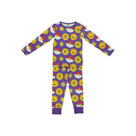 Smafolk Pyjama Sonne purple heart