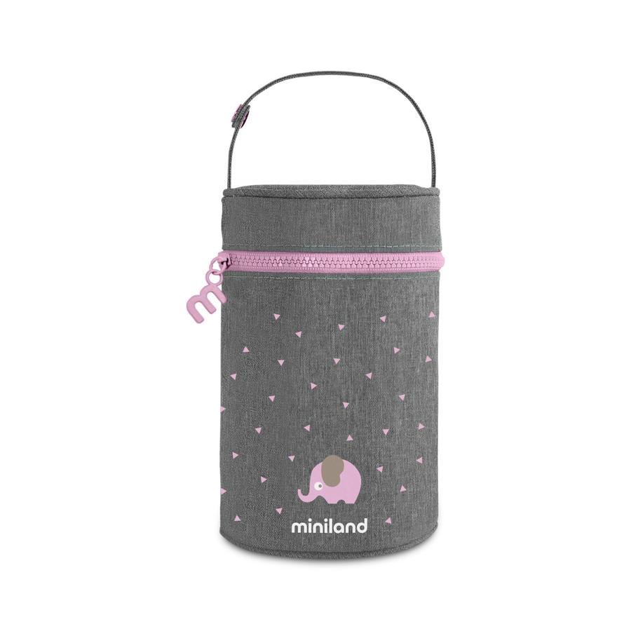 miniland Isolier-Doppeltasche thermibag rose 700ml