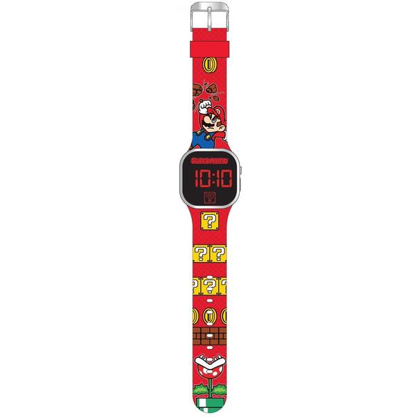 Accutime LED Super Mario-klocka för barn
